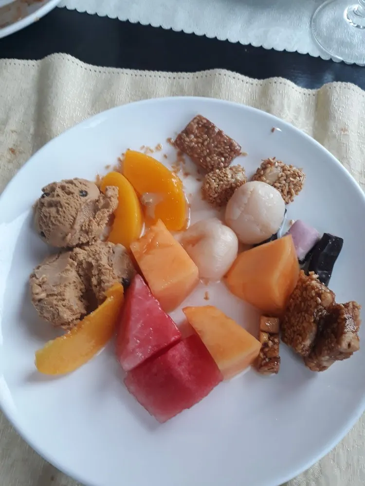 Dessert Aux Choix Glace Melon Nougat Etc